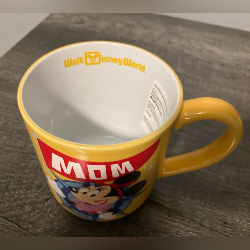 Disney Minnie Mouse 'Mom' Yellow Coffee Mug - Picture 7 of 7